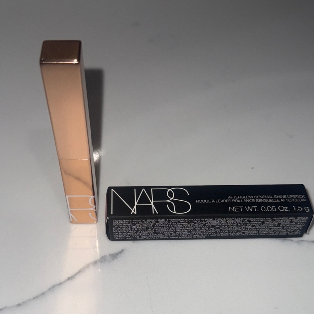 NARS afterglow sensual shine lipstick dolce Vita color